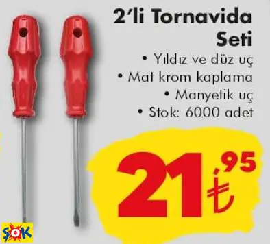 2’Lİ TORNAVİDA SETİ 2’Lİ TORNAVİDA SETİ